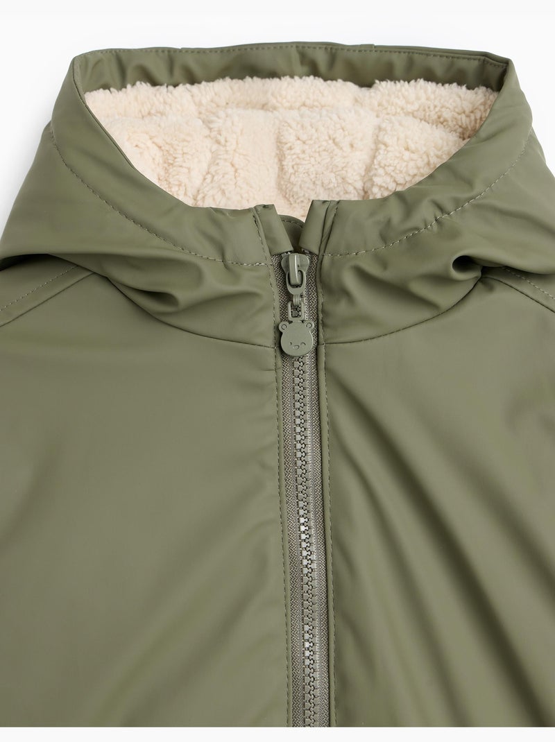 Parka met sherpa-voering, mo fashion Groen - Kiabi