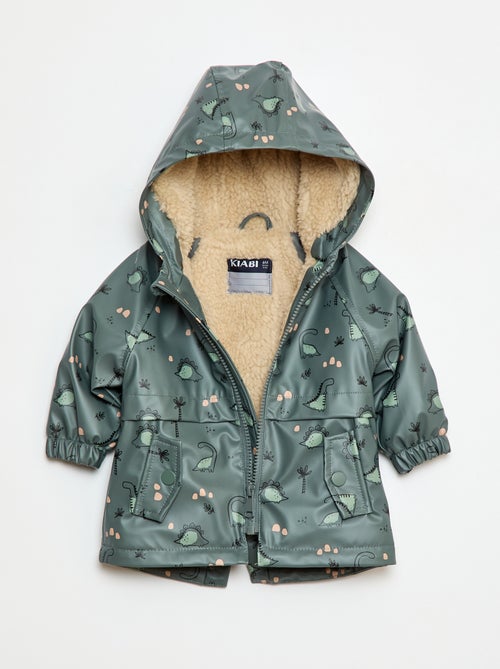 Parka met voering van imitatieschapenvacht - Kiabi