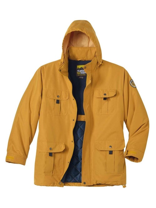 Parka Multipoche en Microfibre   - ATLAS FOR MEN - Kiabi