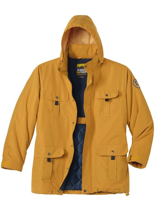 Parka multipoche en microfibre   - atlas for men - Kiabi