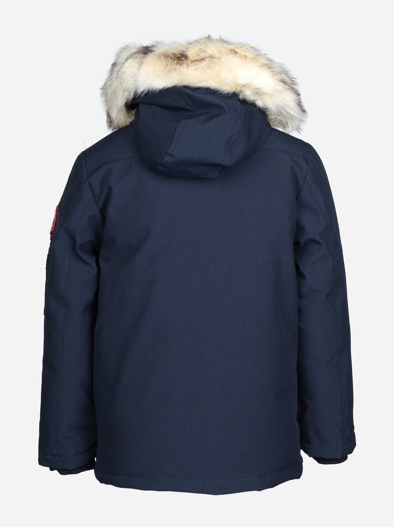 Parka Paragoose Fourrure amovible Bleu foncé - Kiabi