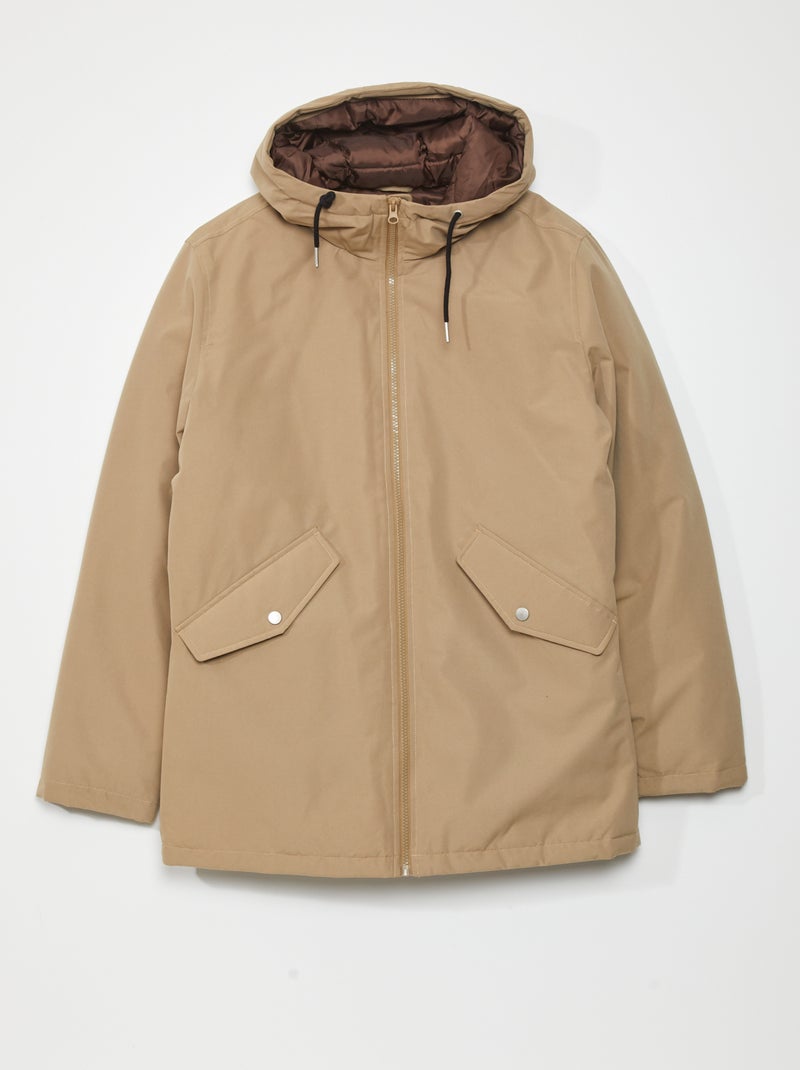 Parka 'Produkt' à capuche Beige - Kiabi