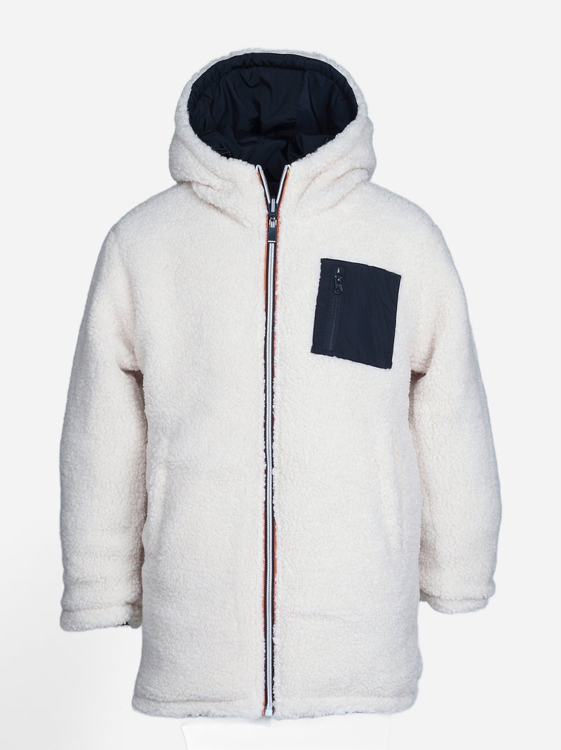 Parka reversible - Kizco Bleu foncé - Kiabi