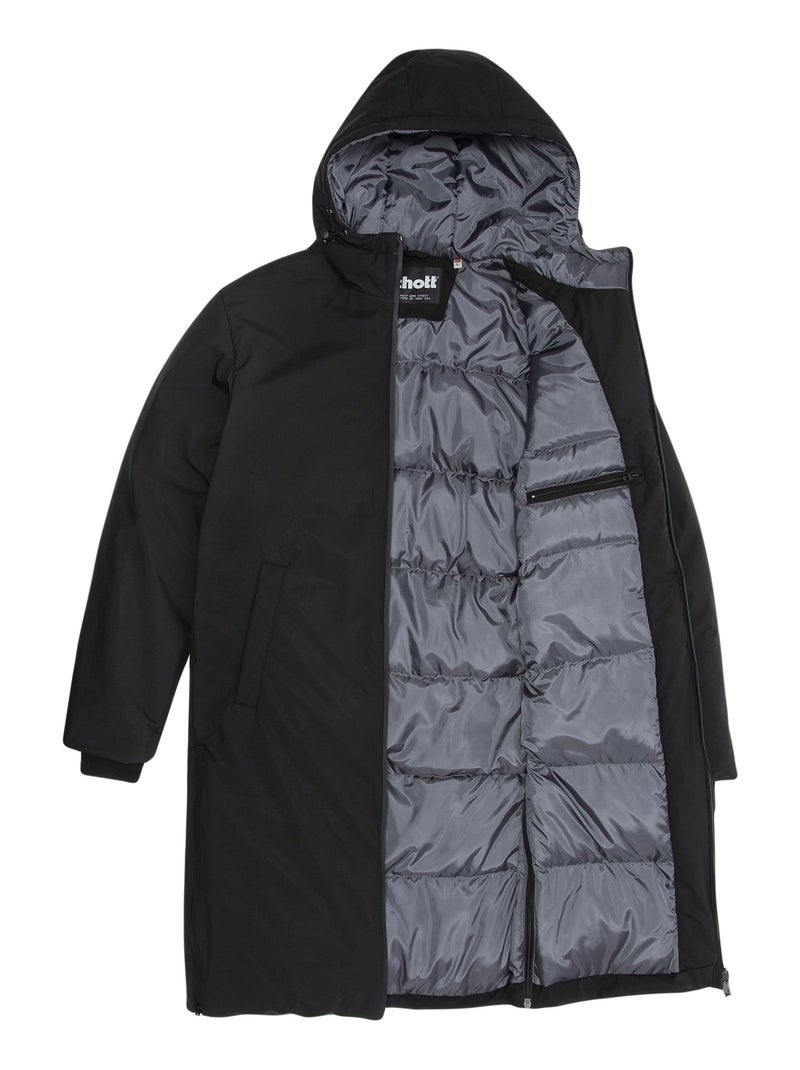 Parka Schott Fargo Noir - Kiabi