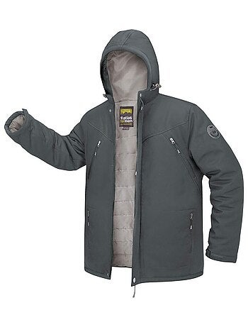 Parka Softshell Matelassée à Capuche - ATLAS FOR MEN