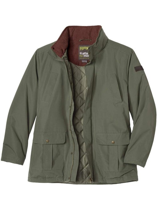 Parka suédine outdoor  - atlas for men - Kiabi