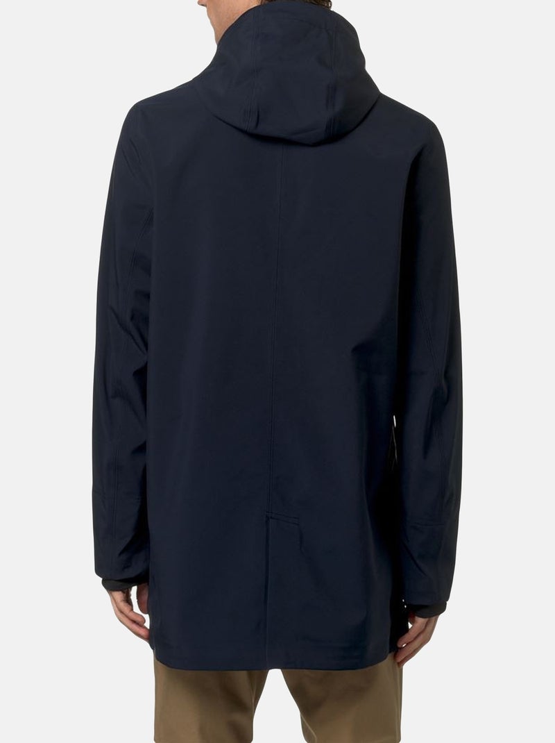 Parka Tommy Bonded Jersey - K-Way Bleu - Kiabi
