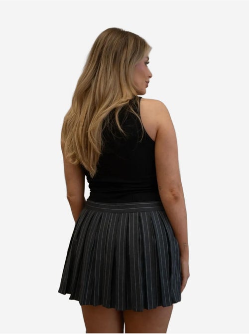Parker skort met krijtstreep hiccup - Kiabi