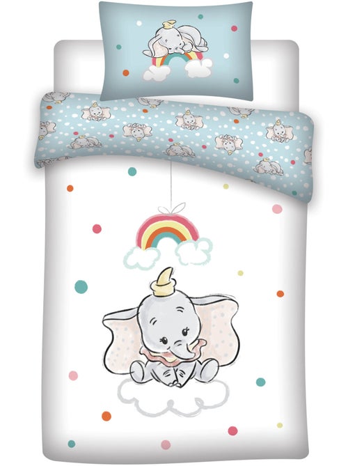 Parure Bébé Disney Dumbo 100x140cm + Taie 40x60cm – 100% Coton – Licence Officielle Disney - Kiabi Parure Bébé Disney Dumbo 100x140cm + Taie 40x60cm – 100% Coton – Licence Officielle Disney - Kiabi