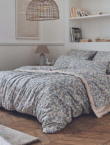 Parure de couette en percale au style cocooning