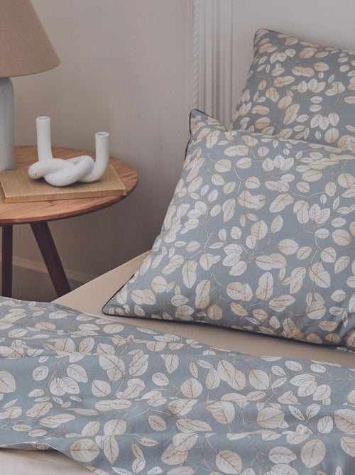 Parure de couette en percale au style cocooning - Kiabi