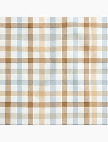 Parure de draps 100% coton à carreaux Vichy, taie d'oreiller incluse - Gamusi
