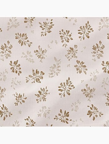 Parure de draps 100% coton à motif floral, taie d'oreiller incluse - Gamusi