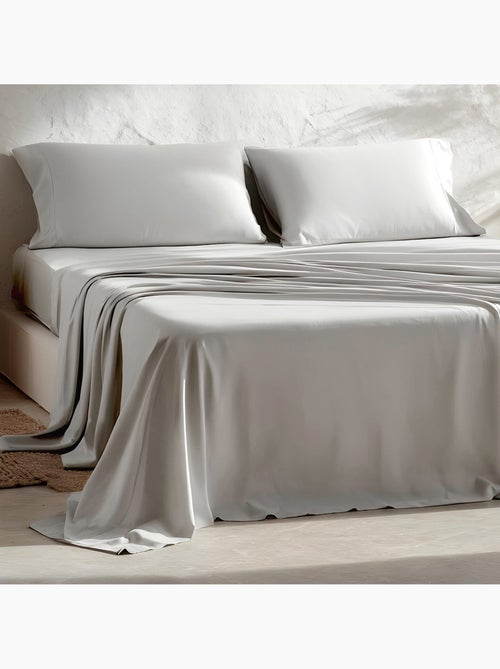 Parure de draps 100% coton, unie - Gamusi. - Kiabi Parure de draps 100% coton, unie - Gamusi. - Kiabi