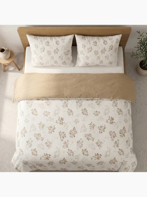 Parure de housse de couette 100% coton motif floral, taie d'oreiller incluse - Gamusi - Kiabi Parure de housse de couette 100% coton motif floral, taie d'oreiller incluse - Gamusi - Kiabi