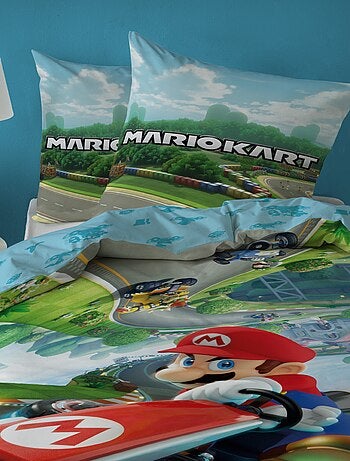Parure de lit - 'Mario Kart' - 1 personne