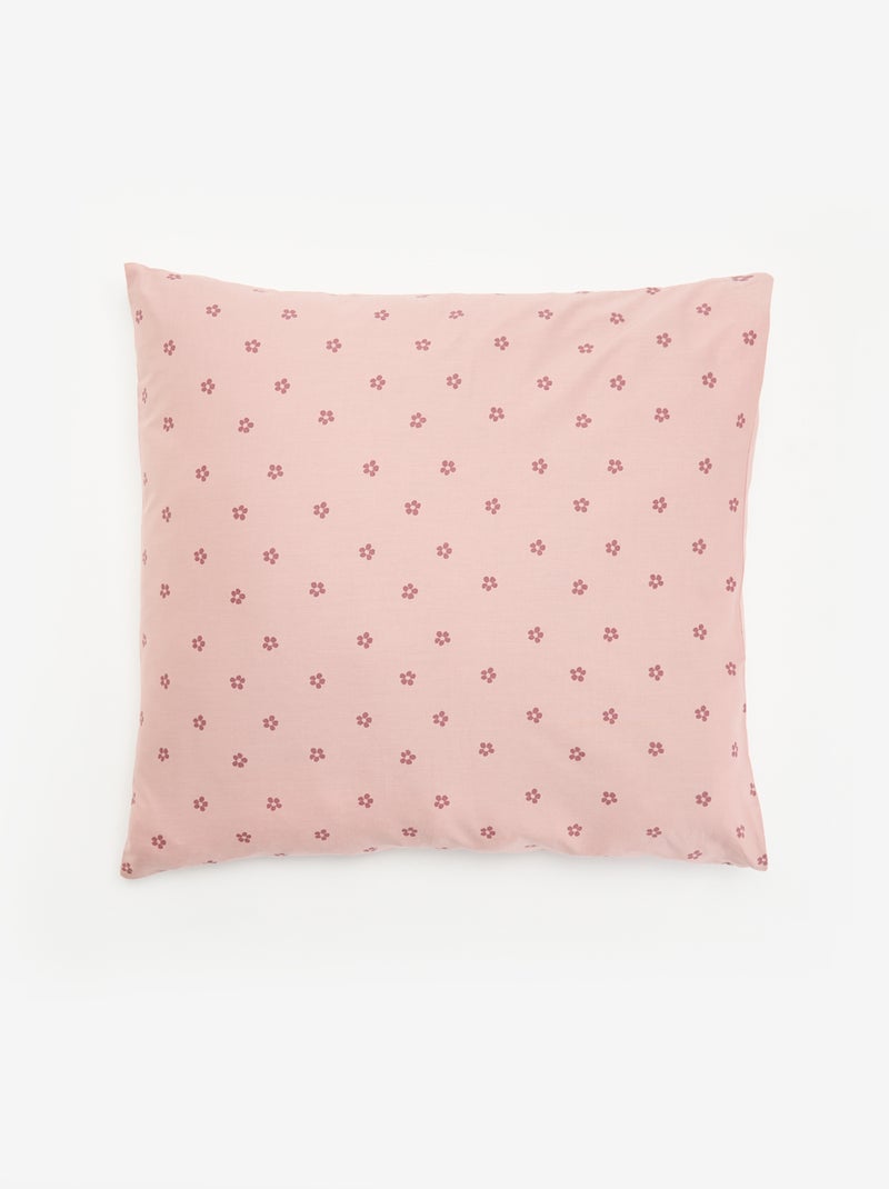 Parure de lit 1 personne - Housse de couette + taie d'oreiller - KIABI Home Rose - Kiabi