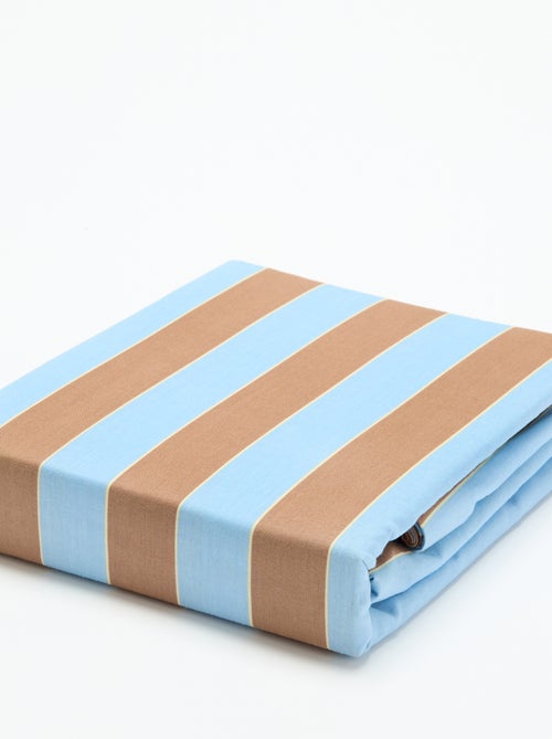 Parure de lit 1 personne (140 x 200 cm) en coton - Kiabi