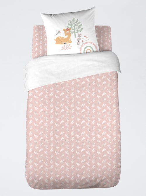 Parure de lit 1 personne 140 x 200 cm - Kiabi