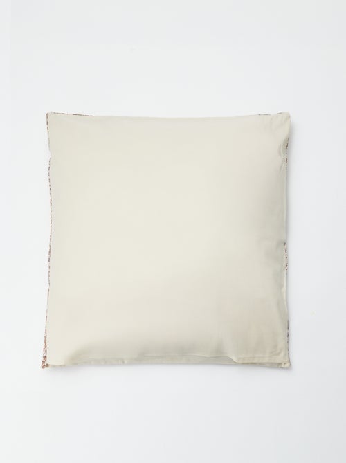 Parure de lit 1 personne (140 x 200cm) en coton 57 fils - Kiabi Home - Kiabi