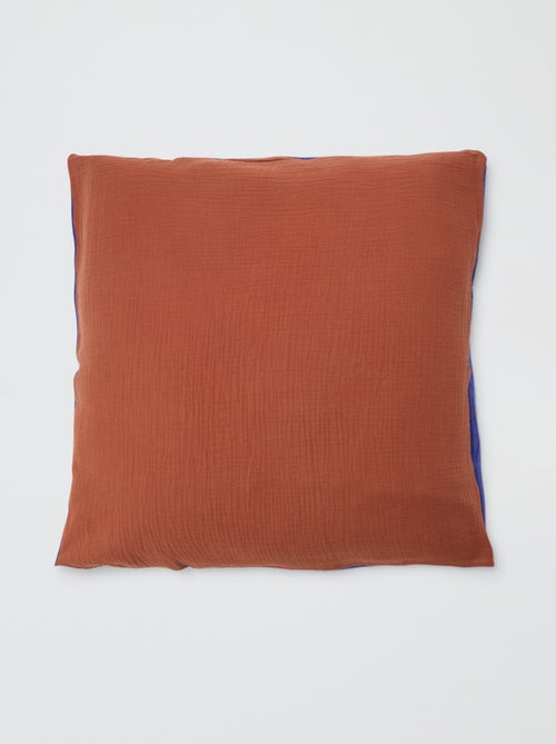 Parure de lit 1 personne (140 x 200cm) en gaze de coton - Kiabi Home - Kiabi