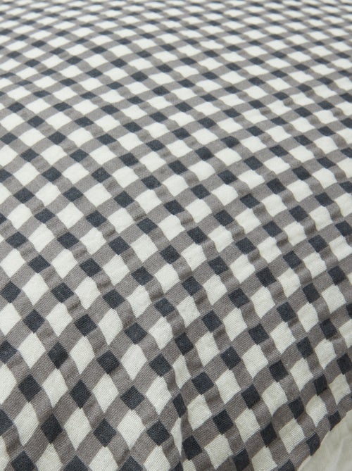 Parure de lit 1 personne (140 x 200cm) en gaze de coton - Kiabi Home - Kiabi