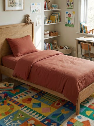 Parure de lit 1 personne (140 x 200cm) en gaze de coton - Kiabi Home