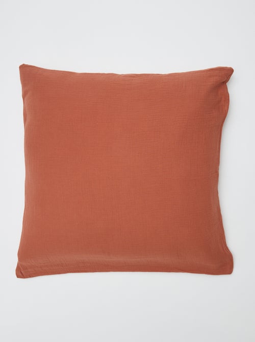 Parure de lit 1 personne (140 x 200cm) en gaze de coton - Kiabi Home - Kiabi