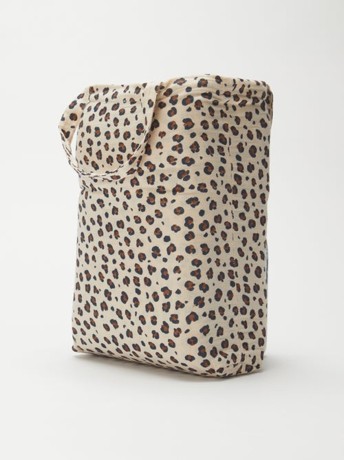 Parure de lit 1 personne (140 x 200cm) en gaze de coton - Kiabi