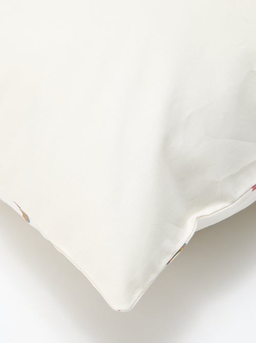 Parure de lit 1 personne 140x200 cm en coton - Kiabi Parure de lit 1 personne 140x200 cm en coton - Kiabi