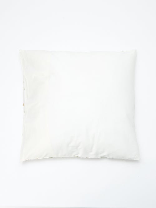 Parure de lit 1 personne 140x200 cm en coton - Kiabi Parure de lit 1 personne 140x200 cm en coton - Kiabi