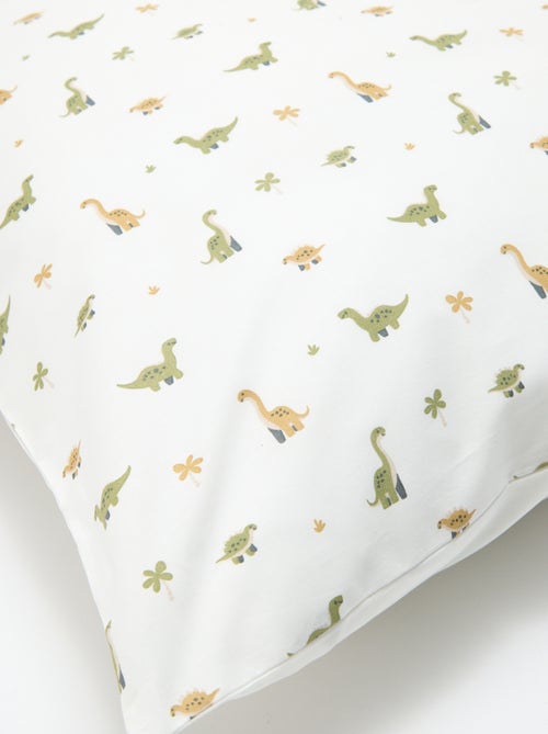 Parure de lit 1 personne 140x200 cm en coton - Kiabi Parure de lit 1 personne 140x200 cm en coton - Kiabi