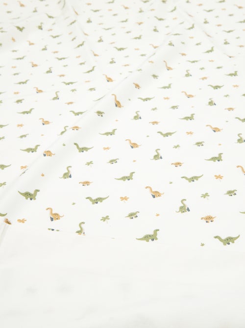 Parure de lit 1 personne 140x200 cm en coton - Kiabi Parure de lit 1 personne 140x200 cm en coton - Kiabi
