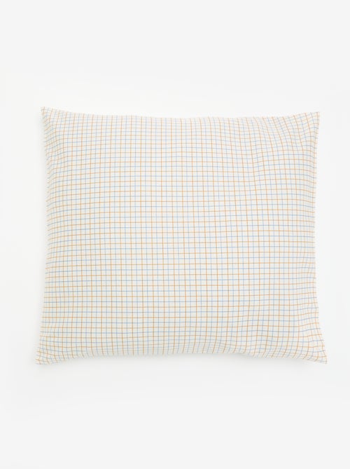 Parure de lit 1 personne 140x200 cm en coton - Kiabi Parure de lit 1 personne 140x200 cm en coton - Kiabi