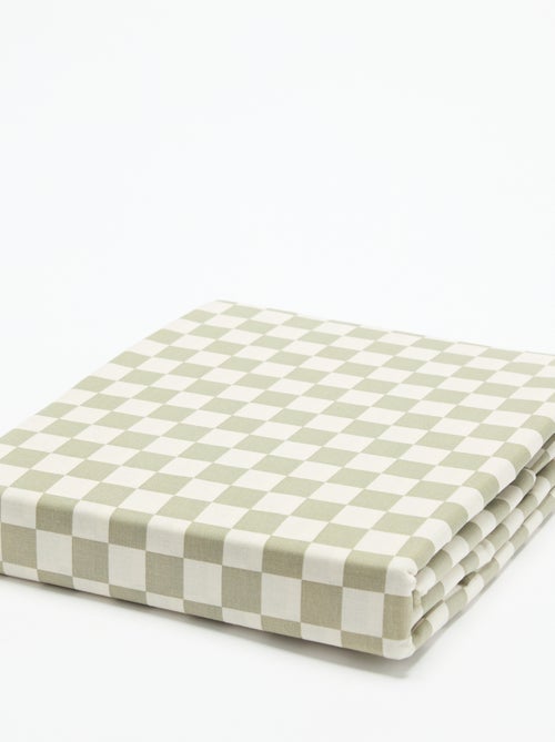 Parure de lit 1 personne 140x200 cm en coton - Kiabi