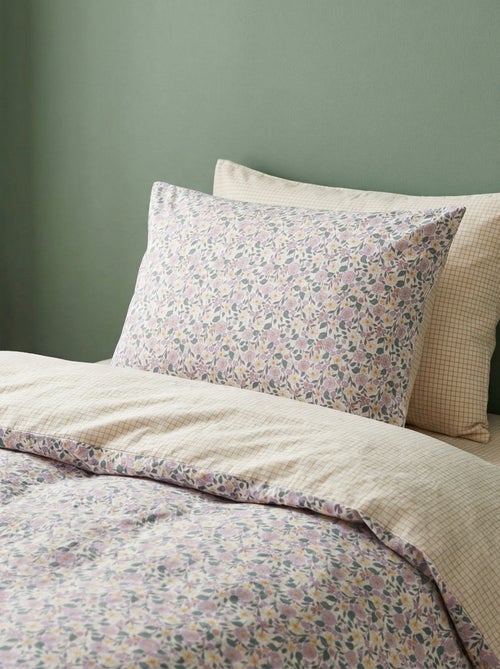 Parure de lit 1 personne 80 x 120cm - Kiabi Home - Kiabi Parure de lit 1 personne 80 x 120cm - Kiabi Home - Kiabi