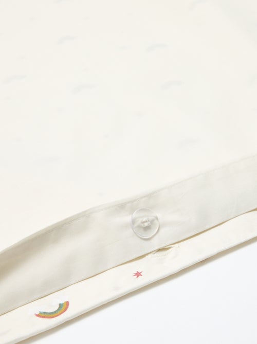 Parure de lit 1 personne (80x120cm) - Kiabi Home - Kiabi