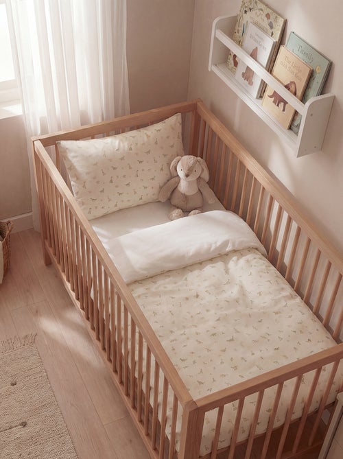 Parure de lit 1 personne (80x120cm) - Kiabi Home - Kiabi