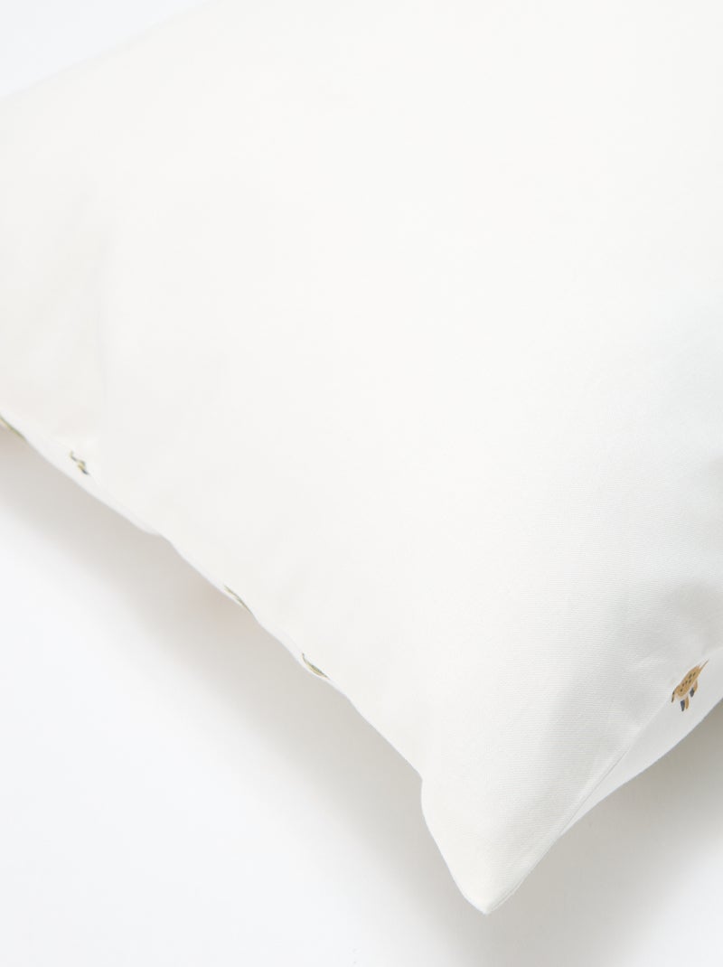 Parure de lit 1 personne (80x120cm) - Kiabi Home Beige - Kiabi