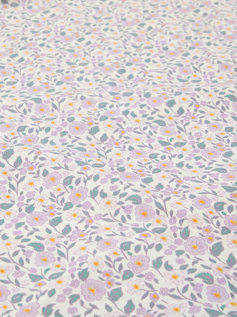 Parure de lit 1 personne (80x120cm) - Kiabi Home Violet - Kiabi