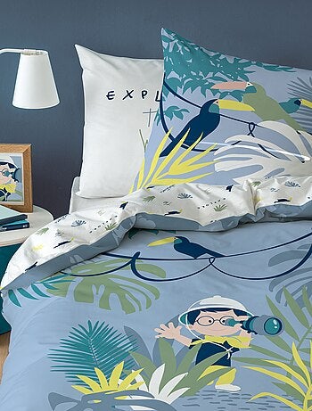 Parure de lit 1 personne réversible