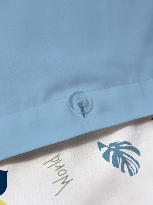 Parure de lit 1 personne réversible - Kiabi