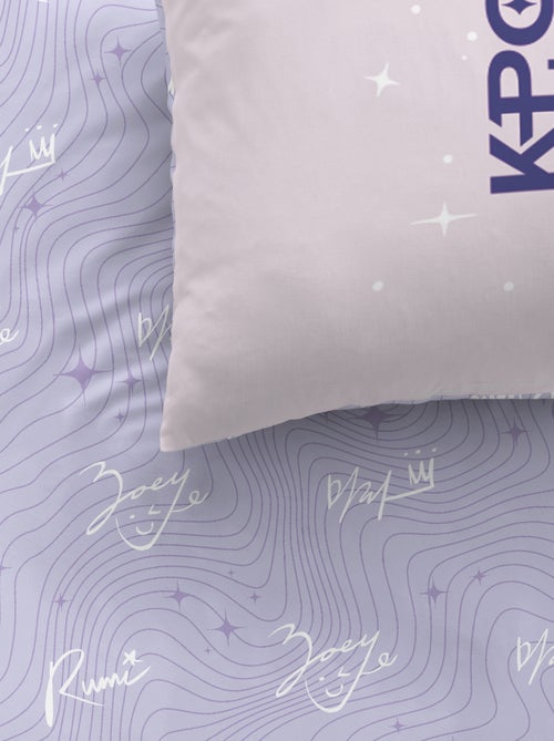 Parure de lit 1 personnes 2 pièces - 1 housse de couette + 1 taie d'oreiller - Kiabi Parure de lit 1 personnes 2 pièces - 1 housse de couette + 1 taie d'oreiller - Kiabi