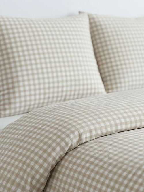 Parure de lit 2 personnes - 240x220cm - Kiabi Parure de lit 2 personnes - 240x220cm - Kiabi