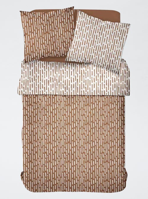 Parure de lit 2 personnes - 240x220cm - Kiabi Parure de lit 2 personnes - 240x220cm - Kiabi
