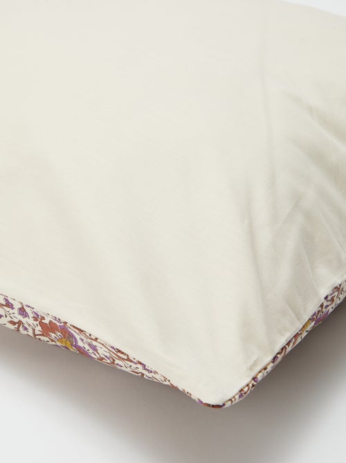 Parure de lit 2 personnes (240 x 220cm) en coton - Kiabi Home - Kiabi