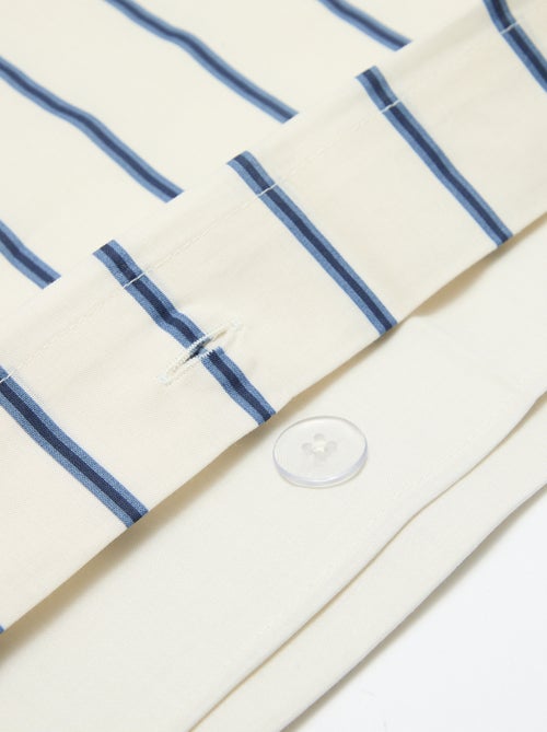 Parure de lit 2 personnes (240 x 220cm) en coton - Kiabi Home - Kiabi