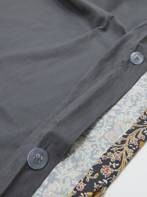 Parure de lit 2 personnes (240 x 220cm) en coton - Kiabi Home - Kiabi