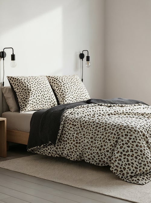 Parure de lit 2 personnes (240 x 220cm) en gaze de coton - Kiabi Home - Kiabi