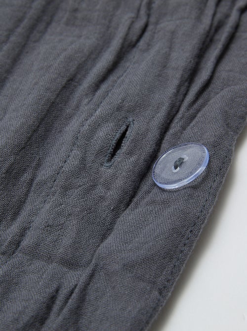 Parure de lit 2 personnes (240 x 220cm) en gaze de coton - Kiabi Home - Kiabi